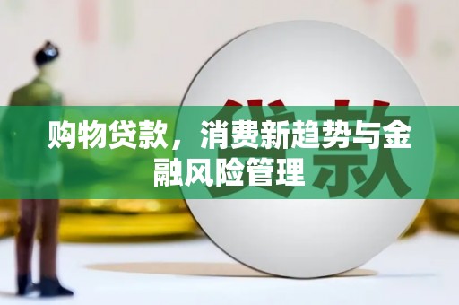 崂山购物贷款，消费新趋势与金融风险管理
