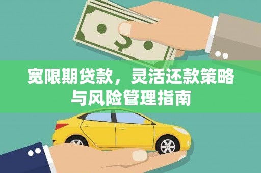 崂山宽限期贷款，灵活还款策略与风险管理指南