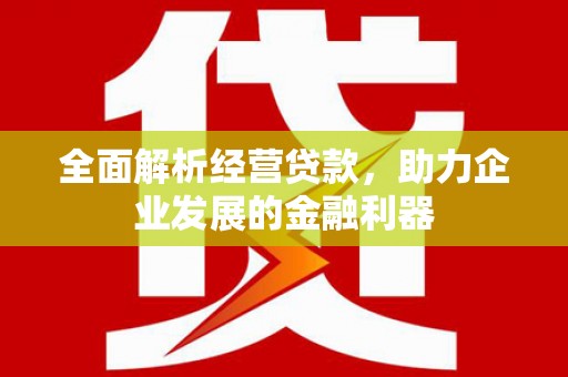 崂山全面解析经营贷款，助力企业发展的金融利器