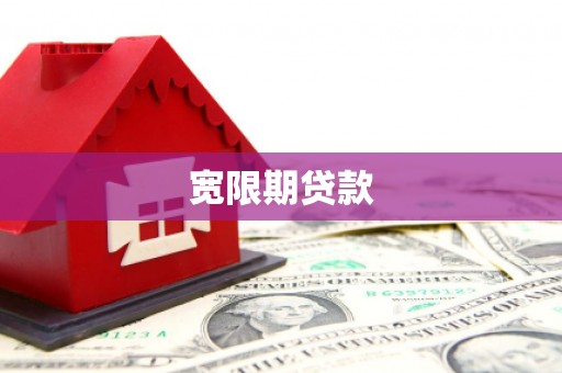崂山宽限期贷款