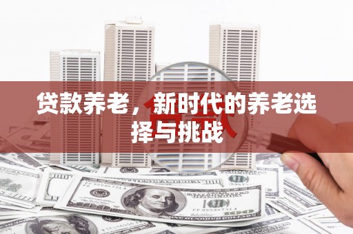 崂山贷款养老，新时代的养老选择与挑战