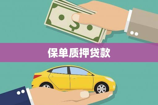 崂山保单质押贷款