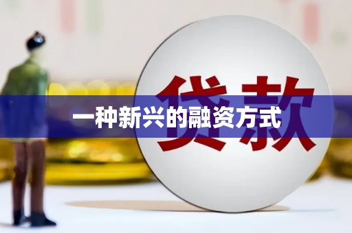 崂山一种新兴的融资方式